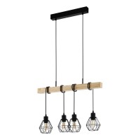 LUSTRE, Black Friday - Lustră TOWNSHEND 5 E27 4X60W IP20 700mm 44075, LED-Zone.ro