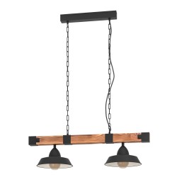 Lustră OLDBURY E27 2X60W IP20 860mm 44085