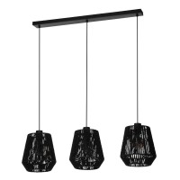 LUSTRE, Black Friday - Lustră PERSLEY E27 3X60W IP20 920mm 44106, LED-Zone.ro