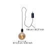 Decorațiune bec eXterior VIGNANELLO LED 0.06W 900211