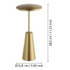 Veioză PICCOLA LED 2.8W IP54 900923