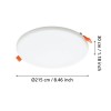 Spot încastrat RAPITA LED 18W IP65/IP20 900965