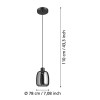 Pendul MOLOCHIO-Z LED 3.7W IP20 901119