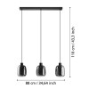 Lustră MOLOCHIO-Z LED 3X3.7W IP20 901121