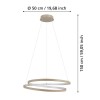 Lustră RUOTALE LED 36W 3000K  901139