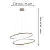 Lustră RUOTALE LED 42W 3000K  901141