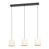 LUSTRE, Black Friday - Lustră FEBRES E27 3X60W IP20 880mm 901263, LED-Zone.ro