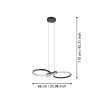 Lustră SERPINS LED 21W 3000K IP20 901267