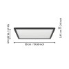 Panou LED ROVITO-R 17W 2700K-6500K IP44 901457