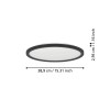Panou aplicat ROVITO-Z LED 18.5W IP44 901464