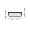 Panou aplicat ROVITO-Z LED 13.4W IP44 901466