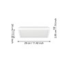 Panou aplicat ROVITO-Z LED 13.4W IP44 901474