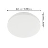Aplică / Plafonieră APPRODO LED 12W IP54 901524