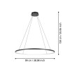 Lustră PARRUTA LED 40W 2700K-6500K IP20 901637