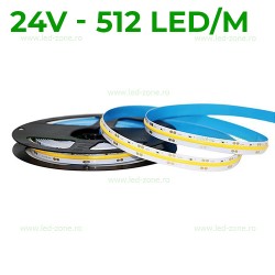 Banda LED COB 512 LED/ML Interior 24V