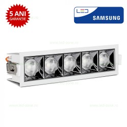 Spot LED 20W Incastrabil Liniar Alb Premium