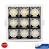 Spot LED 36W Incastrabil Patrat Alb Premium