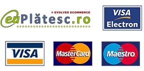 Plata cu cardul prin EuPlatesc: Visa, Visa Electron, MasterCard, Maestro