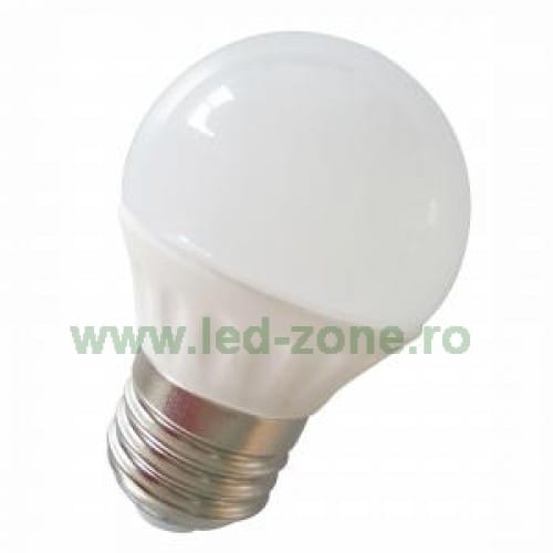 Savureaza fiecare raza de lumina a becurilor LED de la LED-Zone 1 Bec LED E27 glob mat 3w ceramica 500x500 1