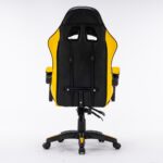 Scaun de Gaming, Tron Thrones, Galben-Negru BOC-730 - imagine 6
