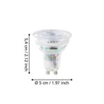 Bec GU10-LED 1X2.5W 4000K 450lm 110335 - imagine 2