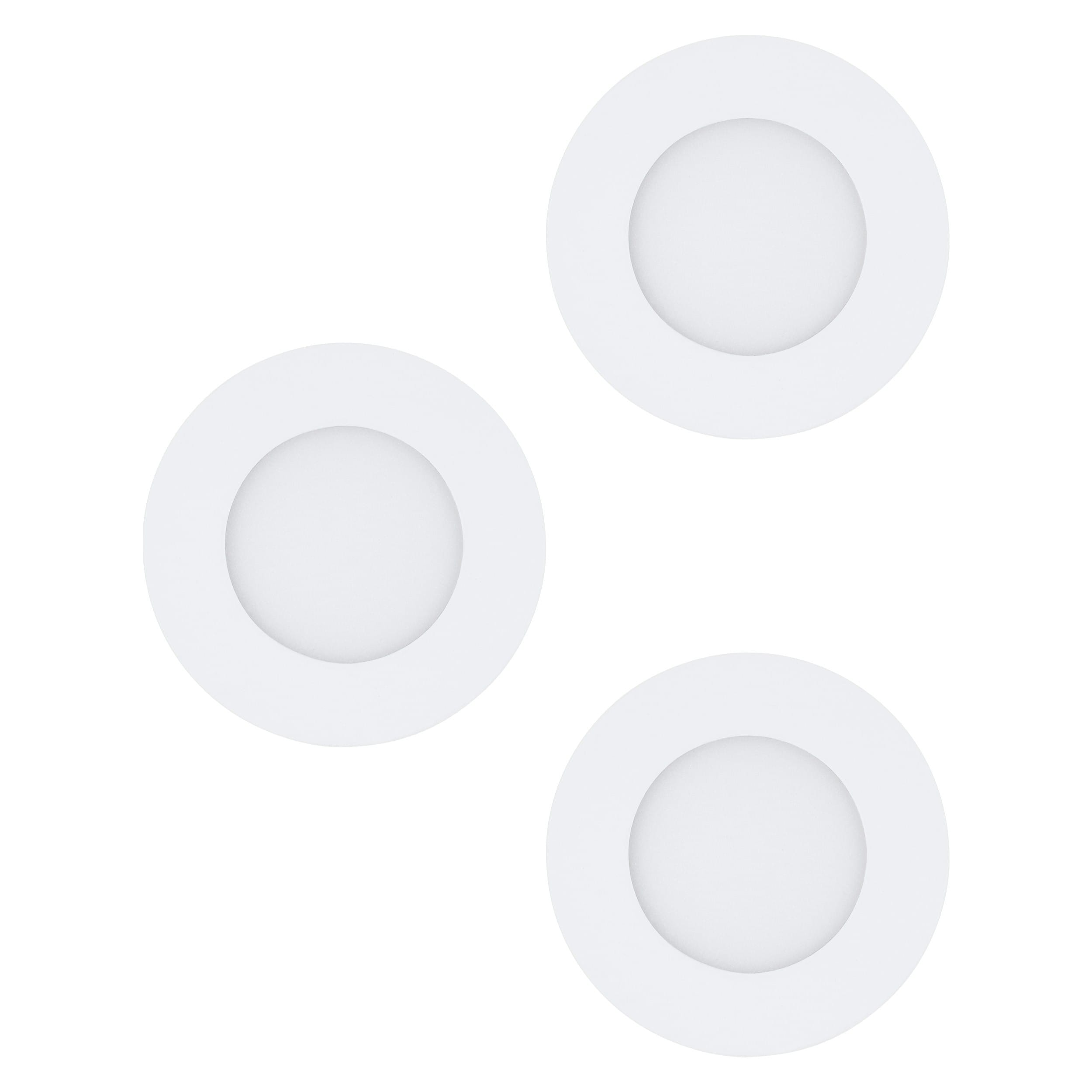 Set 3 spoturi încastrate FUEVA 1 LED 3X2.8W IP20/IP44 98633