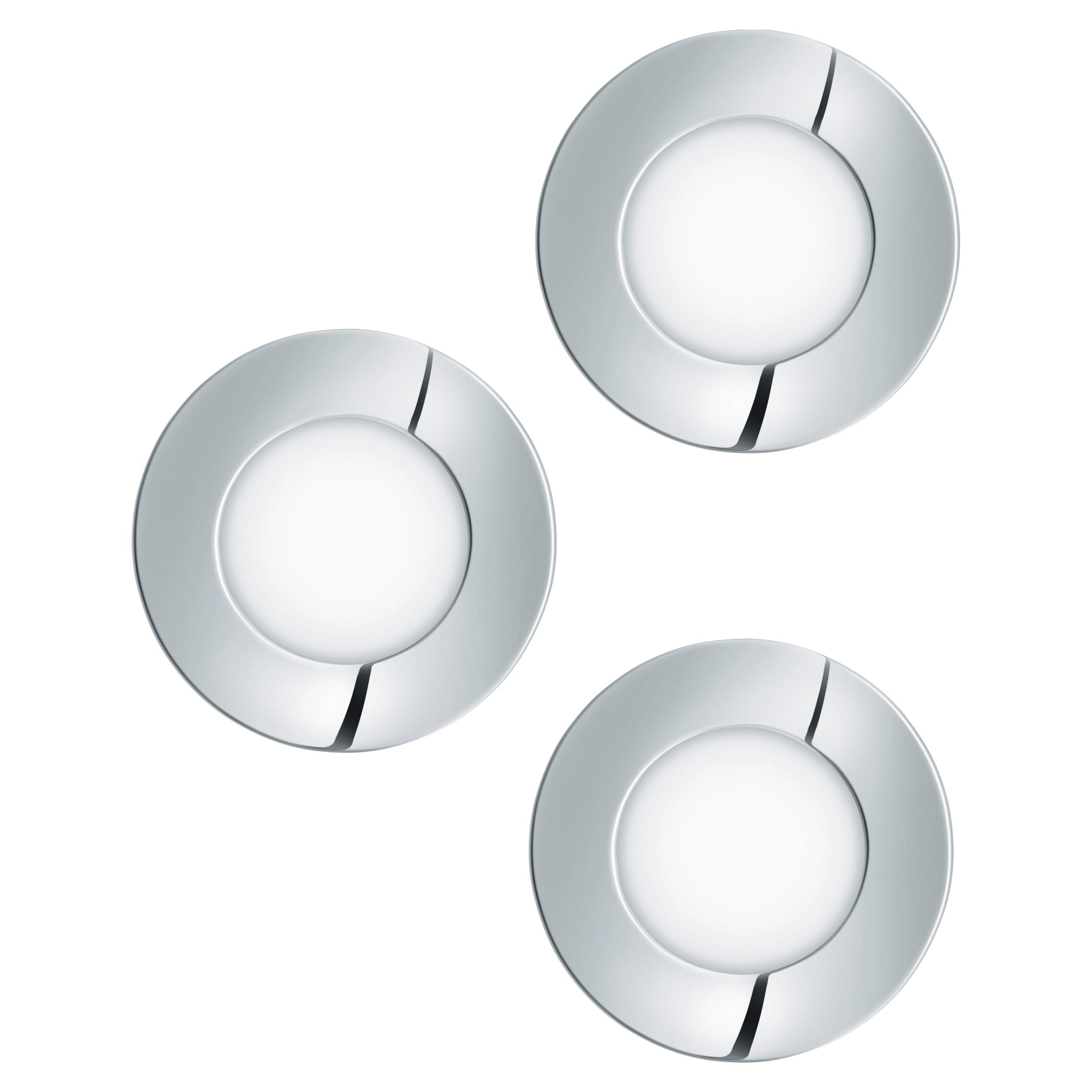 Set 3 spoturi încastrate FUEVA 1 LED 3X2.8W IP20/IP44 98635