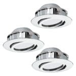 Set 3 spoturi încastrate PINEDA LED 3X5.5W IP20 95858