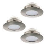 Set 3 spoturi încastrate PINEDA LED 3X4.9W IP20/IP44 95823