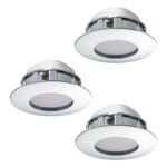 Set 3 spoturi încastrate PINEDA LED 3X4.9W IP20/IP44 95822