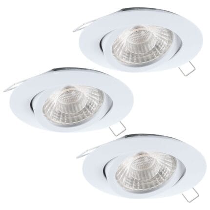 Set 3 spoturi încastrate TEDO 1 3XGU10 95357