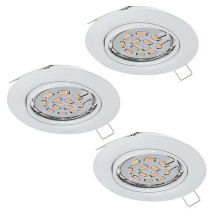 Set 3 spoturi încastrate PENETO GU10 3X4.6W IP20 94406