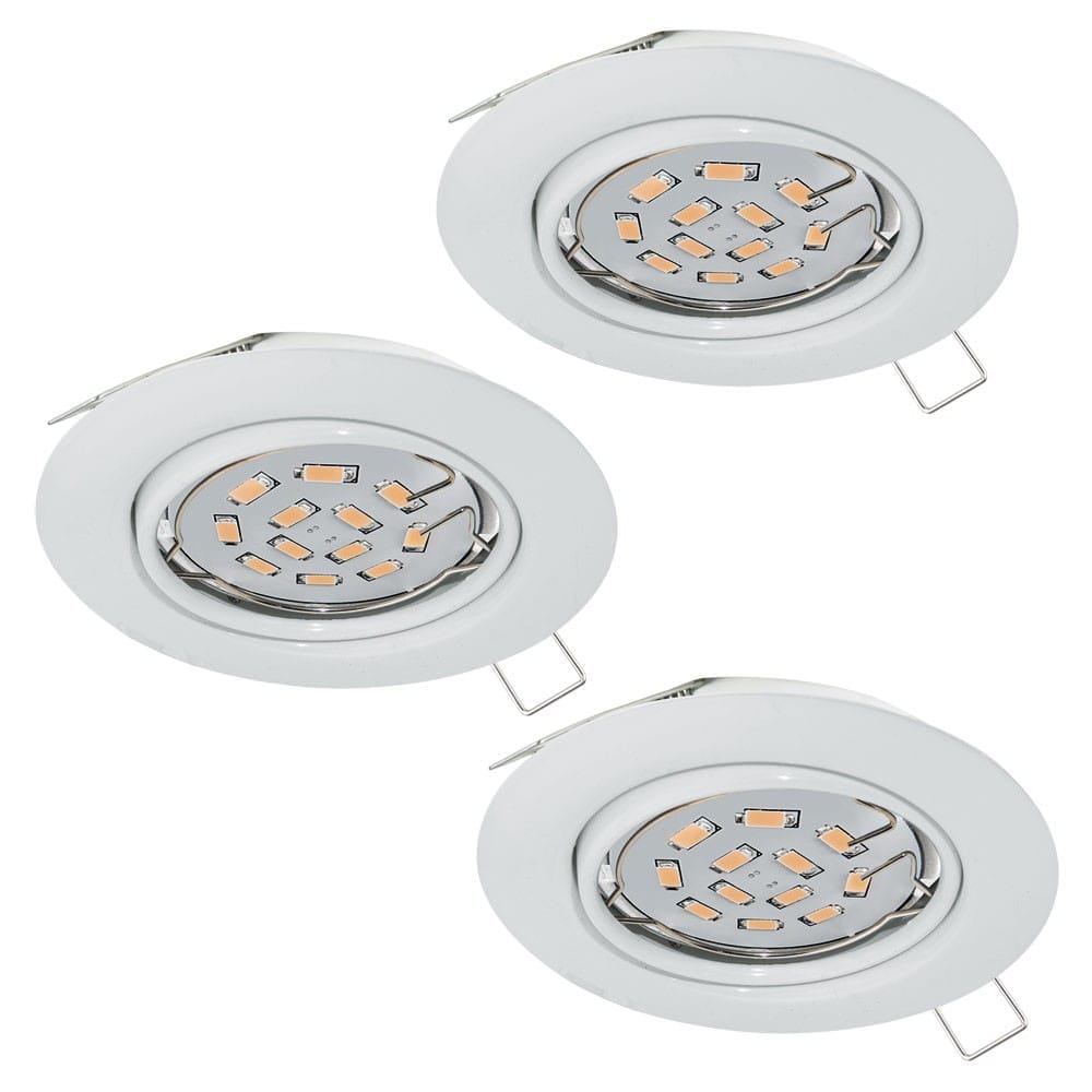 Set 3 spoturi încastrate PENETO GU10 3X4.6W IP20 94406 Set 3 spoturi încastrate PENETO GU10 3X4.6W IP20 94406 - imagine 1