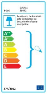 Lustră ventilator SUSALE 35042 - imagine 2