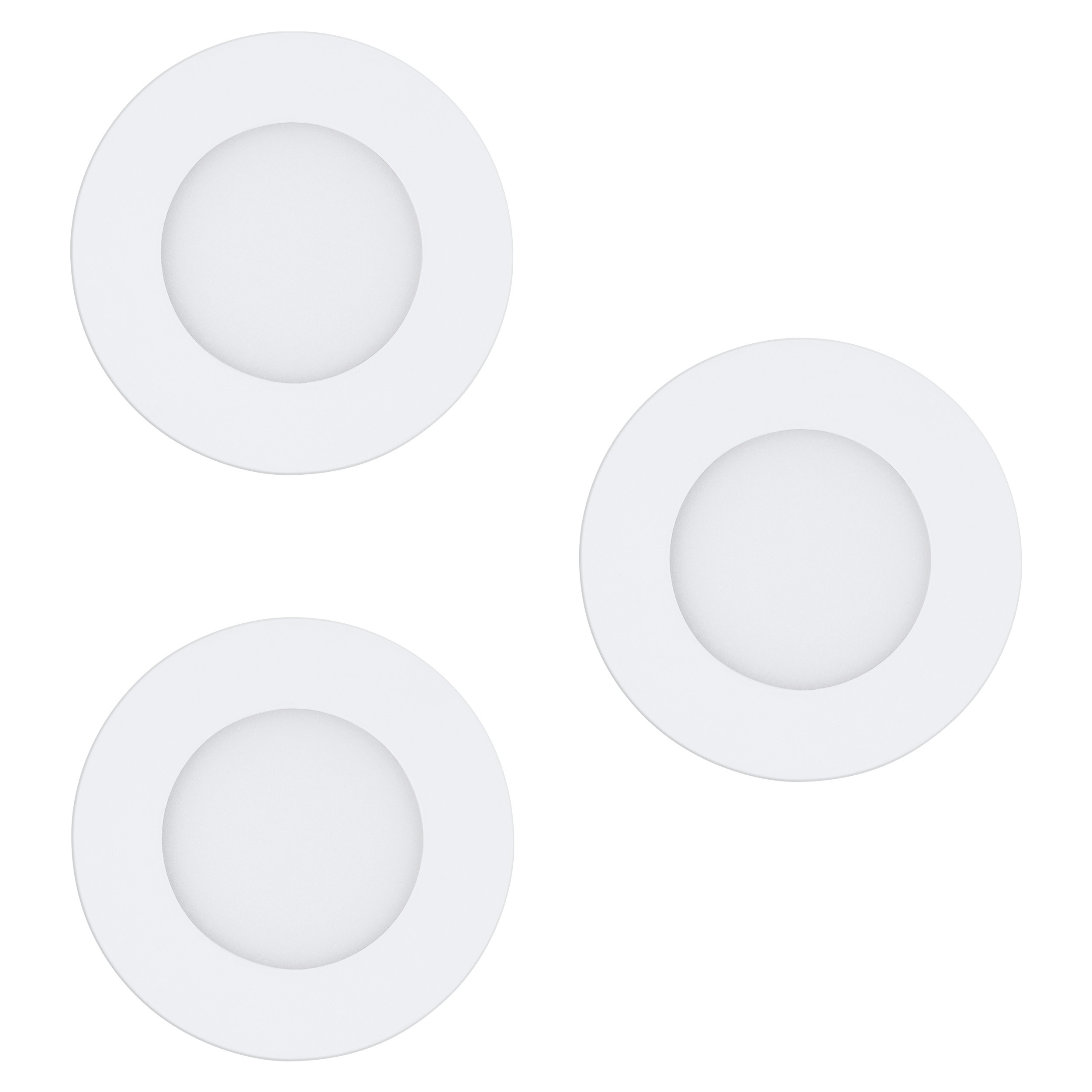 Set 3 spoturi încastrate FUEVA-Z LED 3X2.8W IP20/IP44 900099 Set 3 spoturi încastrate FUEVA-Z LED 3X2.8W IP20/IP44 900099 - imagine 1