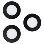 Set 3 spoturi încastrate FUEVA-Z LED 3X2.8W IP20/IP44 900105