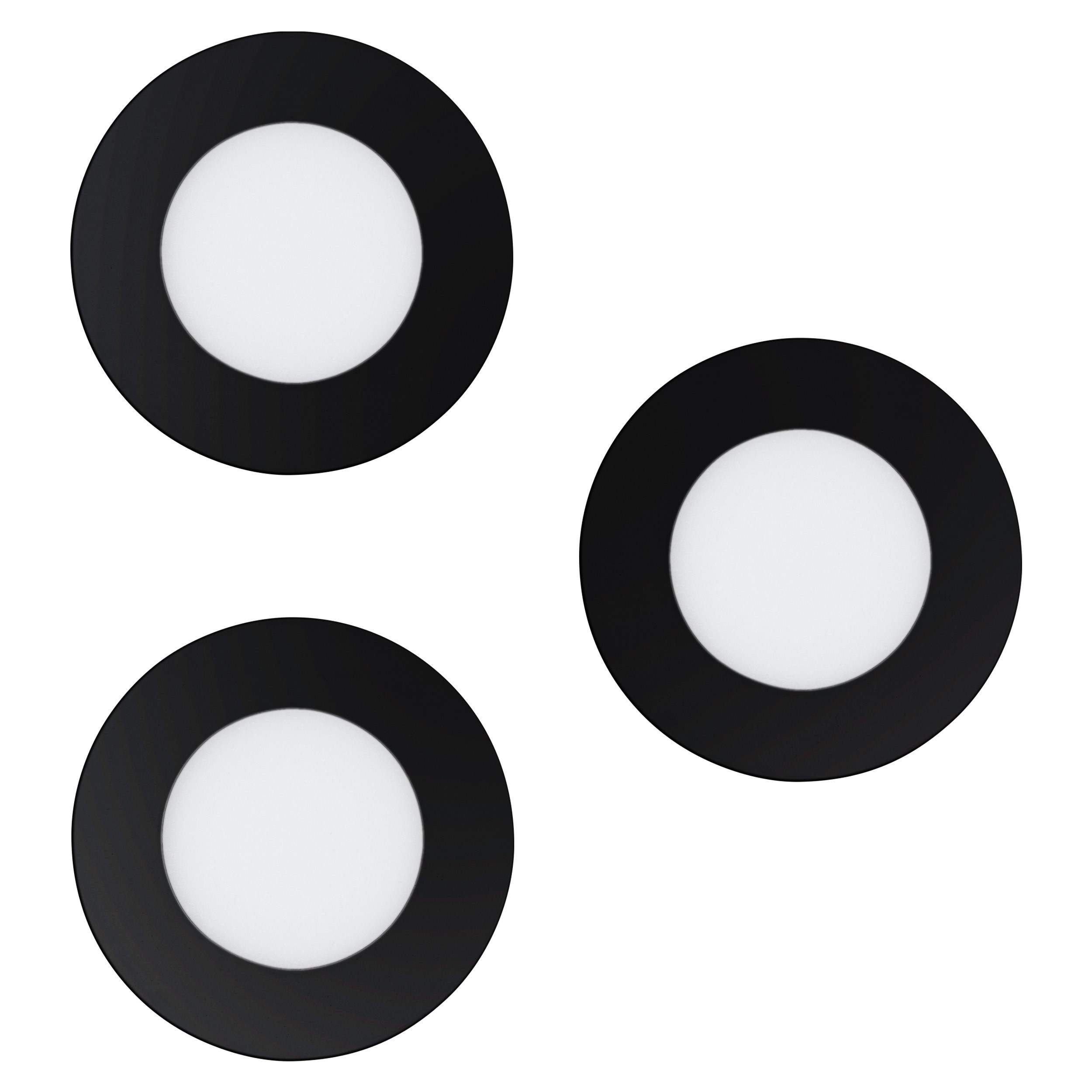 Set 3 spoturi încastrate FUEVA-Z LED 3X2.8W IP20/IP44 900105 Set 3 spoturi încastrate FUEVA-Z LED 3X2.8W IP20/IP44 900105 - imagine 1