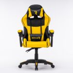 Scaun de Gaming, Tron Thrones, Galben-Negru BOC-730 - imagine 2