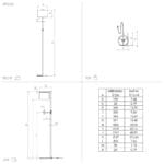 Lampadar E27 LED 40W 3.5W FOLIGNO 390068 - imagine 2
