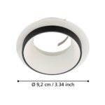 Ramă spot încastrat CAROSSO GU10 35W IP20 900456 - imagine 3