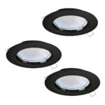 Set 3 spoturi încastrate PENETO GU10 3X2.8W IP20 900754