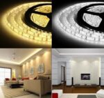 Banda LED 3014 204 SMD/ML Interior 12V - imagine 2