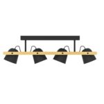Plafonieră HORNWOOD-Z LED 4X3.7W IP20 900882 - imagine 5