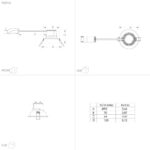 Set 3 spoturi încastrate SALICETO LED 3X6W IP20 900745 - imagine 7