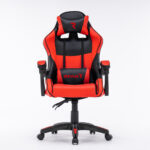 Scaun de Gaming, Tron Thrones, Rosu-Negru, BOC-730 - imagine 3
