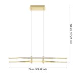 Lustră COLMEAL LED 21W 3000K IP20 901226 - imagine 5