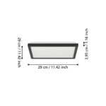 Panou LED ROVITO 13.4W 2700K. 4000K. 6500K IP44 901442 - imagine 4