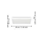 Panou LED ROVITO 13.4W 2700K. 4000K. 6500K IP44 901449 - imagine 4