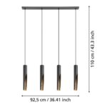 Lustră BARBOTTO GU10-LED 4X4.5W IP20 901733 - imagine 4