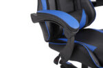 Scaun de Gaming, Tron Thrones, Negru-Albastru, BOC-734 - imagine 2
